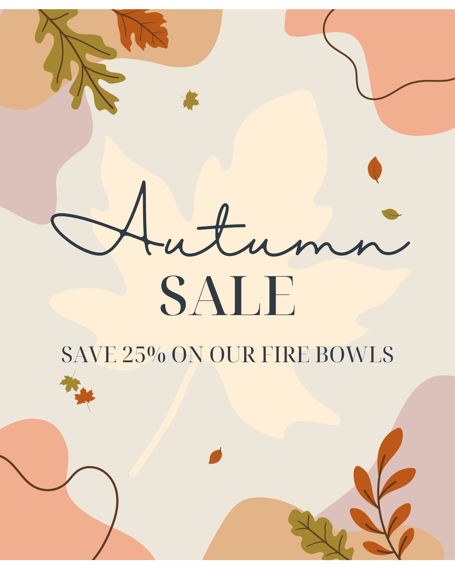 Autumn sale